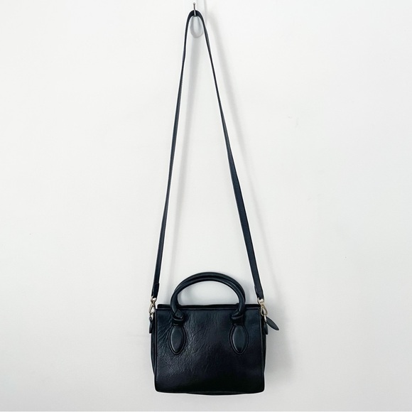 Foley + Corinna Gabby Small Leather Satchel in Black - Picture 9 of 12